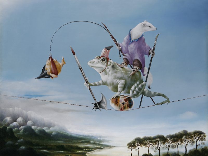 Bewaking van het schilder-ei